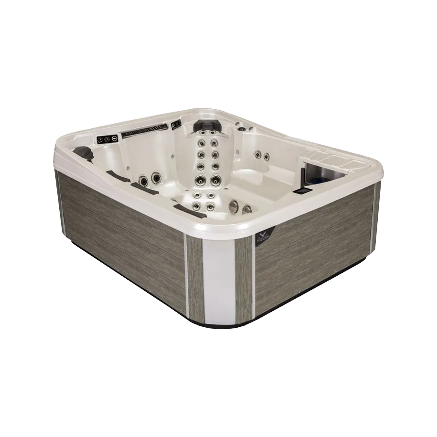 Artesian Spas Pelican Bay nine-person hot tub, official product photo