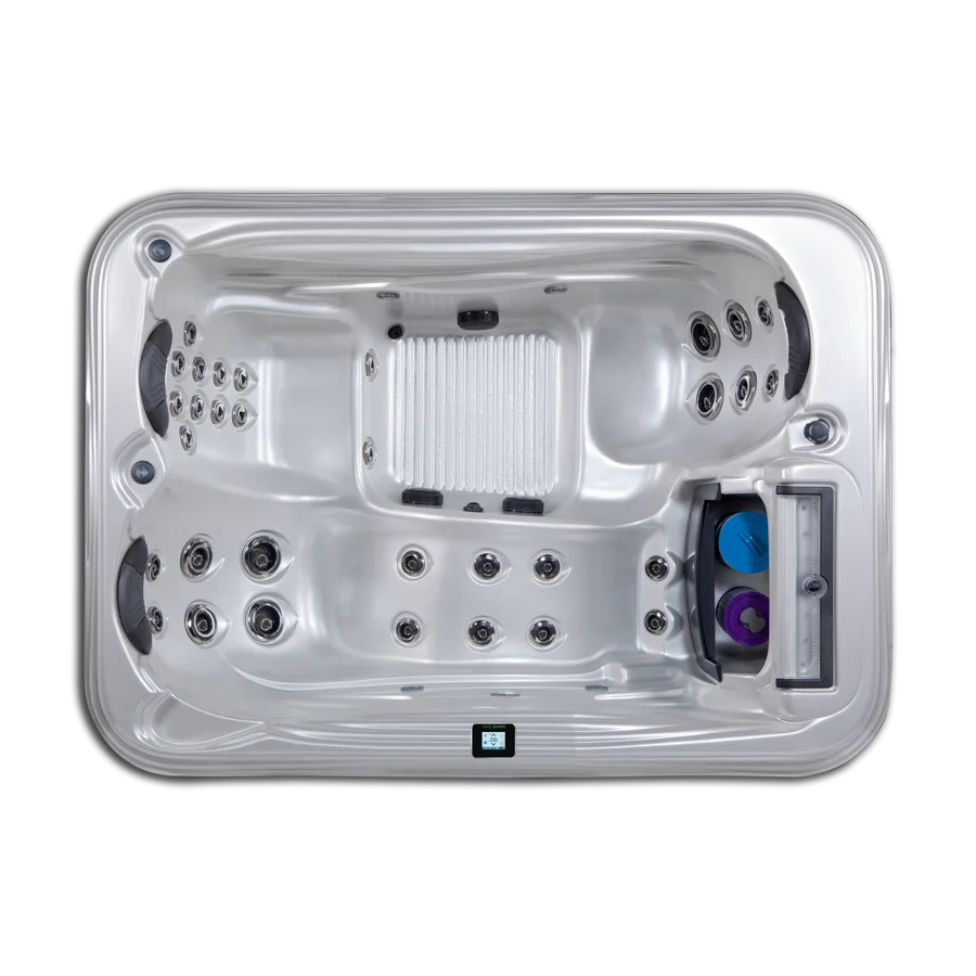 Artesian Spas Santa Cruz three-person hot tub, official product photo